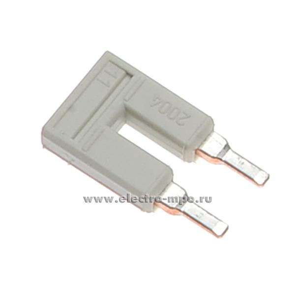 Б7464. Перемычка TopJob 2004-402 2 полюса для клемм 4мм2 (Wago)