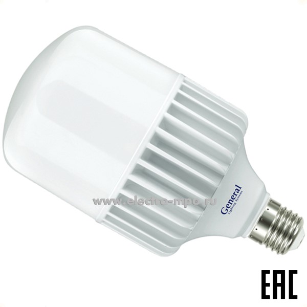 Л12. Лампа 200Вт 661160 GLDEN-HPL-200ВТ-230-E40-6500К 13400Лм светодиодная дневной свет (General)
