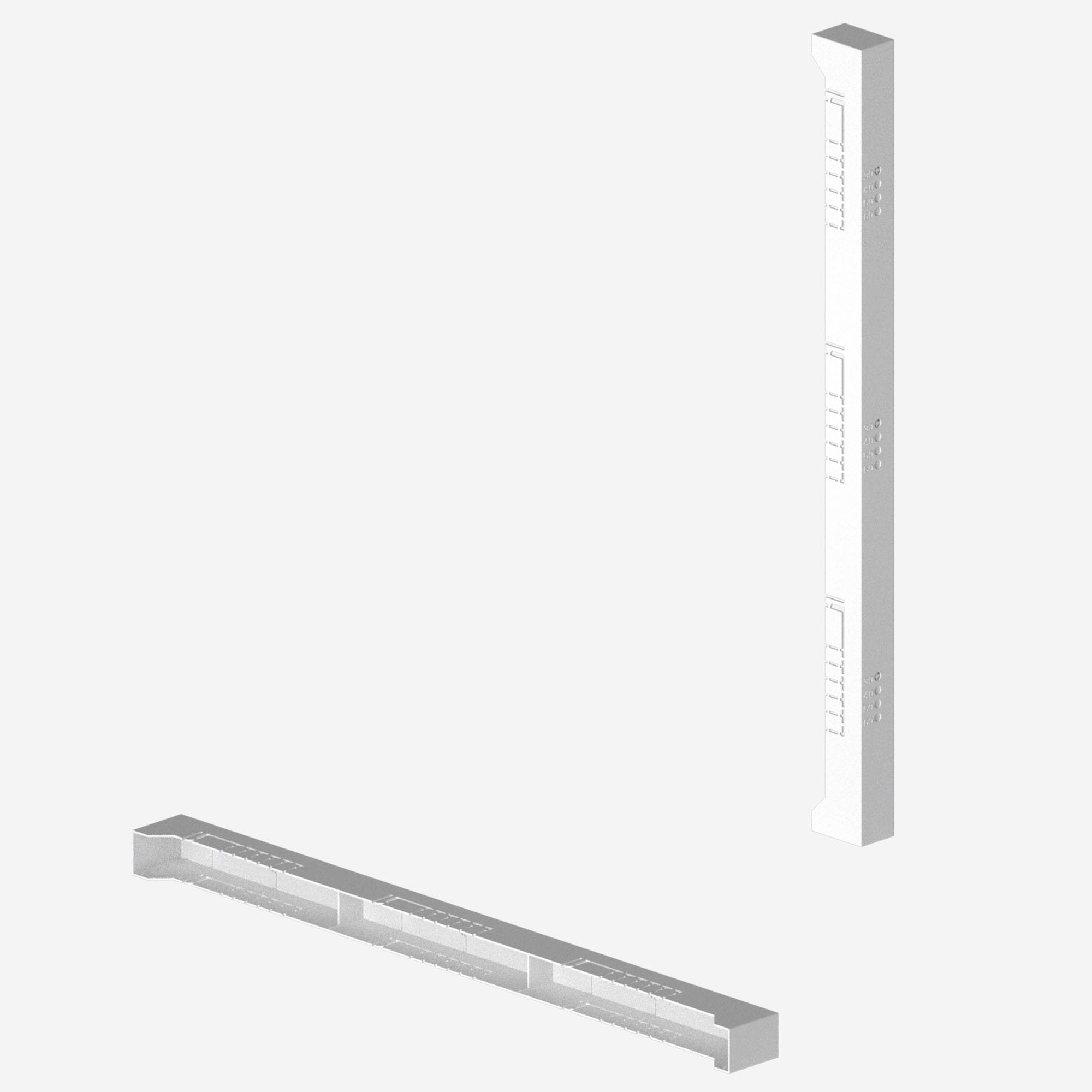 Э30. Заглушка R5BBE185153P торц. держ.шин 5-10мм  (ДКС)