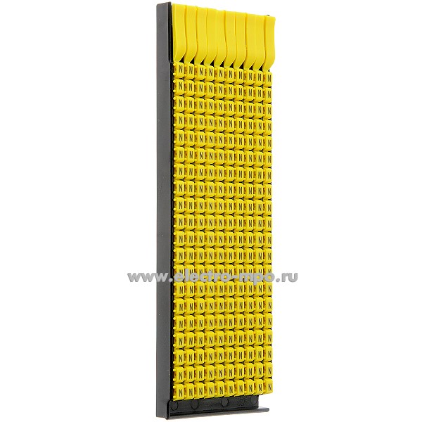 М3682. Маркер MARK3 MKCNS2 символ "N" 1,5-2,5 мм2 (ДКС)