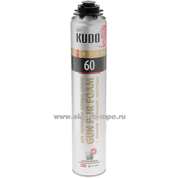 М7020. Пена монтажная профессиональная "TREND WINDOW 60" 1000мл летняя (Kudo)