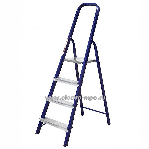 В6247. Стремянка М8304 стальная облегченная 4 ступени (Алюмет Россия)