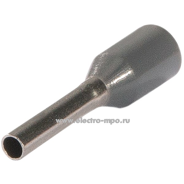 Г39. Наконечник 103198 НШВИ 0,75-8 втулочный изолированный серия ЕВРО (КВТ)
