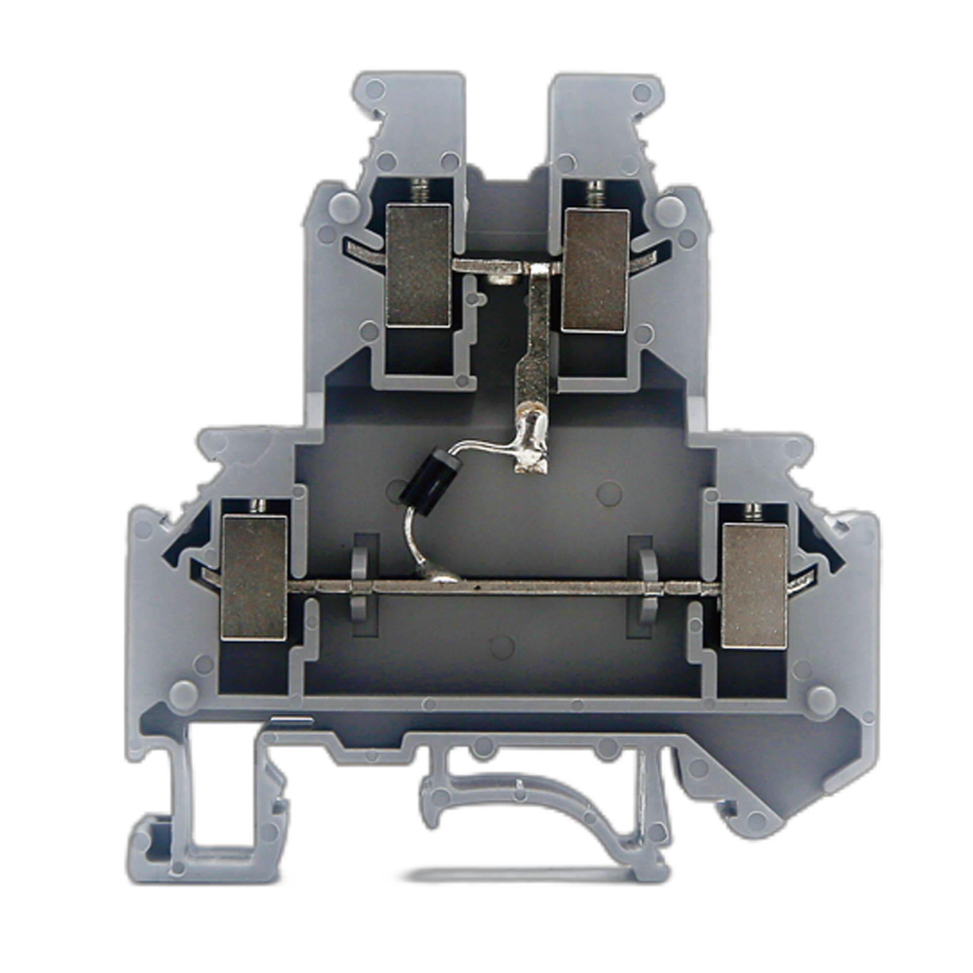 К2234. Клемма GUR-D-B со встроенным диодом, двухуровневая, один диод между верхним инижним  (ДКС)