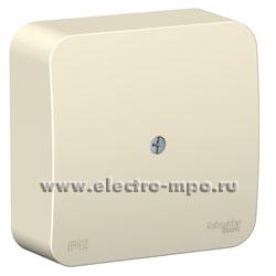 К0521. Коробка Blanca BLNRK000012 распаечная пластиковая без сальников 75х75х30 IP42 молочный (Systeme)