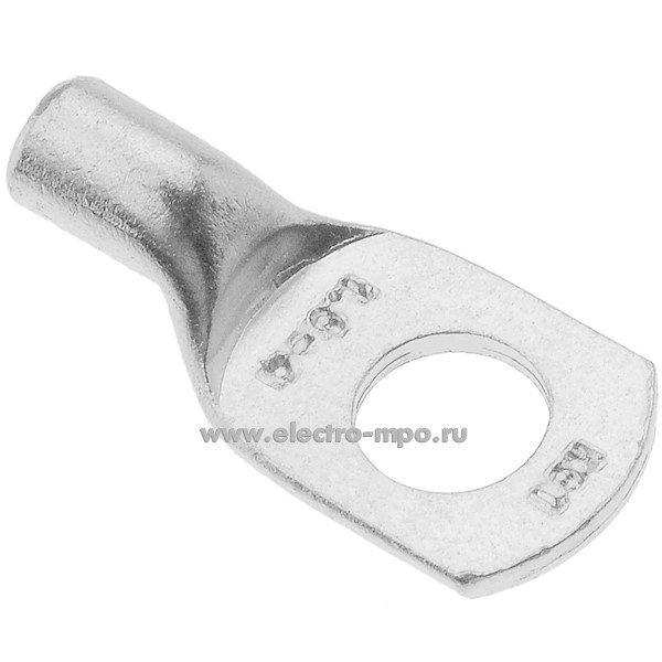 Г4142. Наконечник 87468 ТМЛ-Р 1,5-4 медный 1,5мм2 луженый под опрессовку, под шайбу (КВТ Калуга)