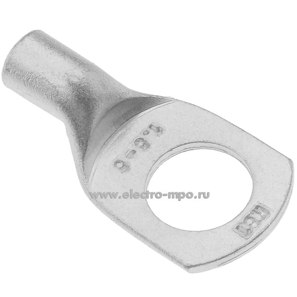 Г4143. Наконечник 87469 ТМЛ-Р 1,5-5 медный 1,5мм2 луженый под опрессовку, под шайбу (КВТ Калуга)