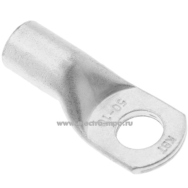 Г4159. Наконечник 87452 ТМЛ-Р 50-10 медный 50мм2 луженый под опрессовку, под шайбу (КВТ Калуга)