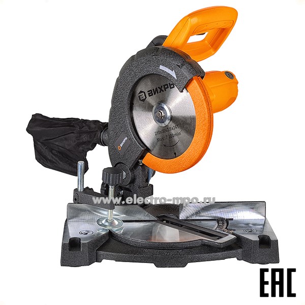 И65. Торцовочная пила ПТ-210 Вихрь 72/18/2