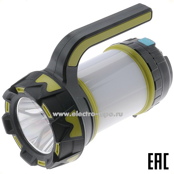 С5563. Фонарь LED5124 аккумуляторный комбинированный c функцией Powerbank IPХ4 (Camelion)