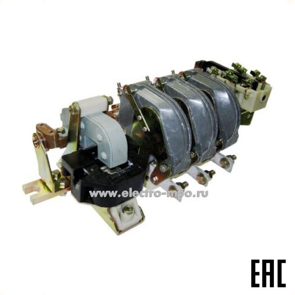 А5559. Контактор КТ-6033Б У3 250А катушка 220В 2з+2р 3 полюса (Электротехник Москва)