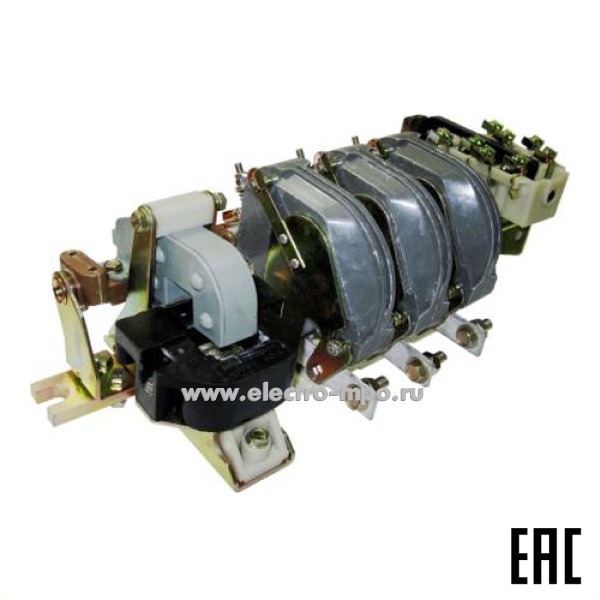 А5561. Контактор КТ-6043Б У3 400А катушка 220В 2з+2р 3 полюса (Электротехник Москва)