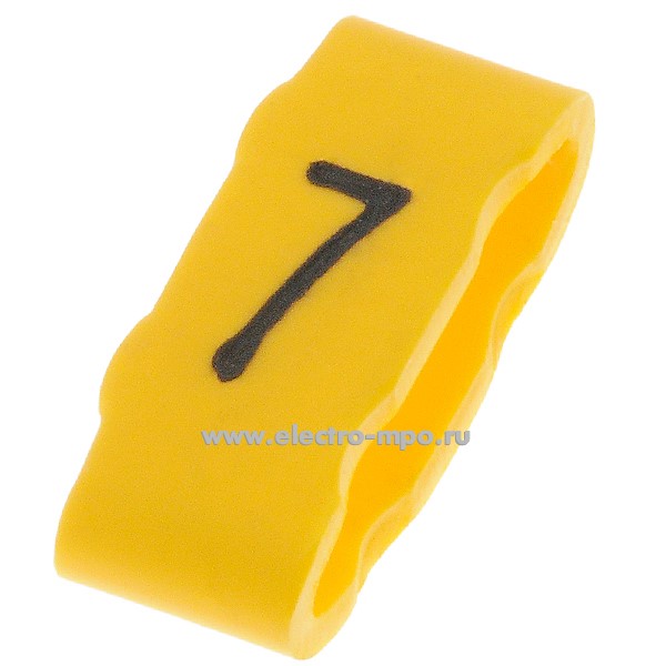 М3538. Маркер на кабель PK+20004SV40.7 для держателя POH/PKH символ "7" (Partex)