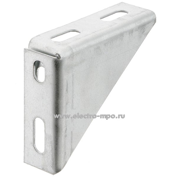 М9874. Кронштейн консольный КН-100 к стене для малых нагрузок L=100мм (Россия)