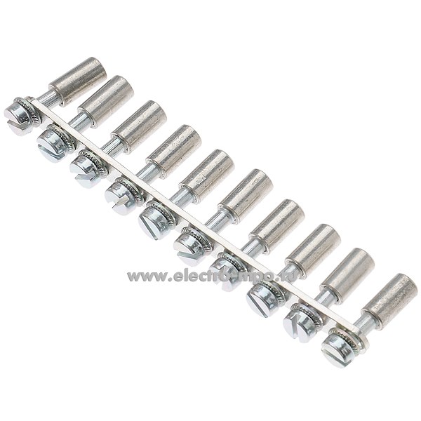 Б7528. Блок перемычек BJM62 1SNA173226R2700 винтовых 10 полюсов 41А для трехуровневых клемм D4/6 (TE)