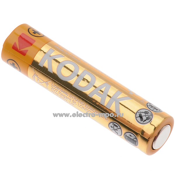 С5229. Элемент питания LR03-4BL (AAA) ULTRA PREMIUM Alkaline 1,5В алкалиновый (Kodak)