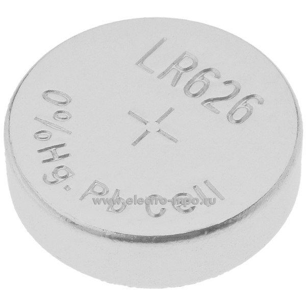 С5263. Элемент питания AG4 (377, LR626, LR66) MAX Button Cell 1,55В дисковый алкалиновый (Kodak)