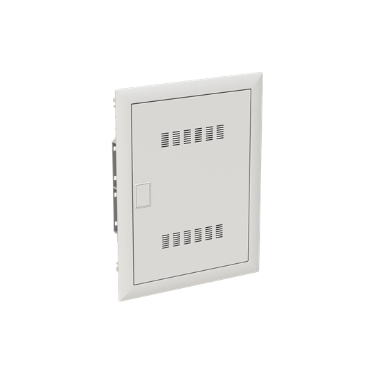 Е64. Шкаф мультимедийный UK620MV с дверью с вентиляционными отверстиями и DIN-рейкой  2CPX031390R999