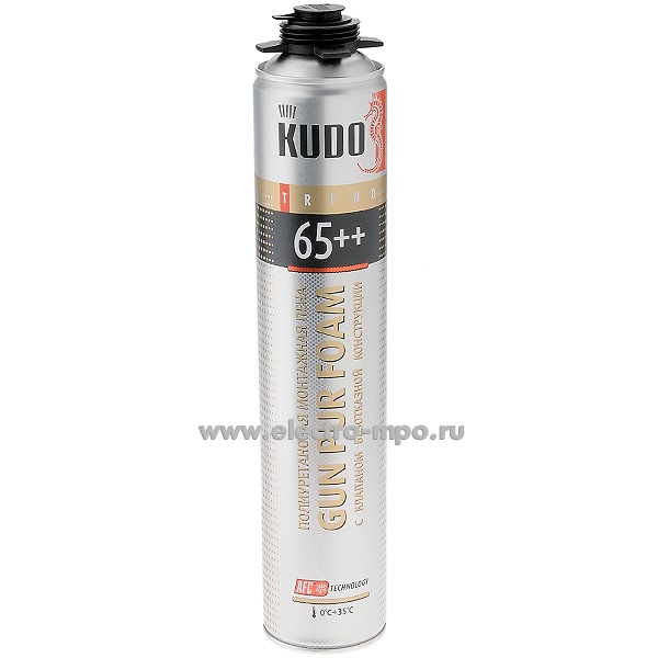 67019.М7019 Пена монтажная профессиональная "TREND 65++" 1000мл летняя (Kudo)