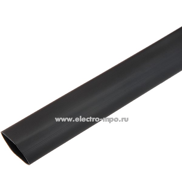 Т3107. Трубка 84890 ТТ-ГСМ(2:1) 38,1/19,1 маслобензостойкая термоусаживаемая чёрная (КВТ Калуга)