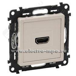 Р7180. Механизм Valena Life 753271 розетки аудио/видео тип HDMI с/п слоновая кость (Legrand)