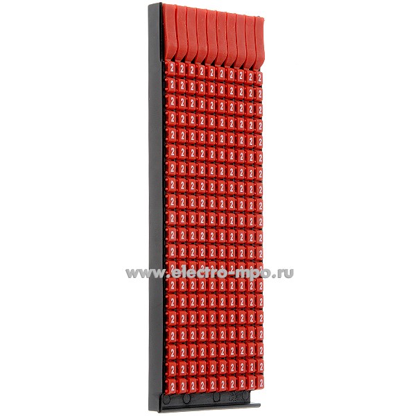 М3661. Маркер MARK3 MKF2S2 символ "2" 1,5-2,5 мм2 (ДКС)