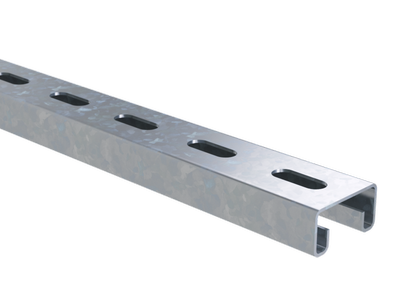 М24. С-образный BPM2105HDZ профиль 41х21, L500, толщ.2,5 мм, горячеоцинкованный (ДКС)