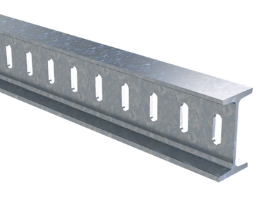 М24. I-образный BPM5006HDZ профиль 50х100, L600, толщ.4,5 мм, горячеоцинкованный (ДКС)