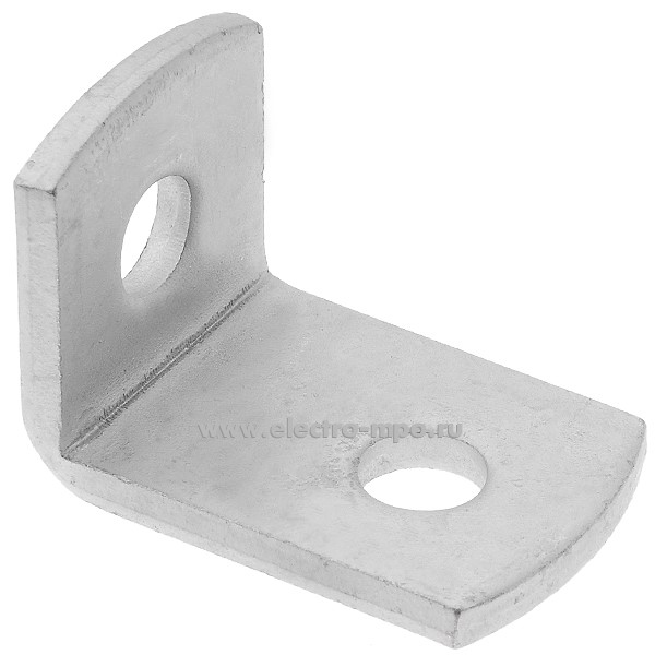 М2489. Уголок BMC1011HDZ крепежный одиночный с 2-мя отверстиями гор. цинк (ДКС)