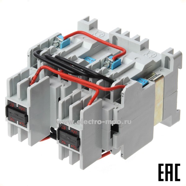 А4020. Пускатель магнитный ПМ12-010500 24В 10А 4з+2р реверсивный IP00 без реле (КЗЭ Кашин)