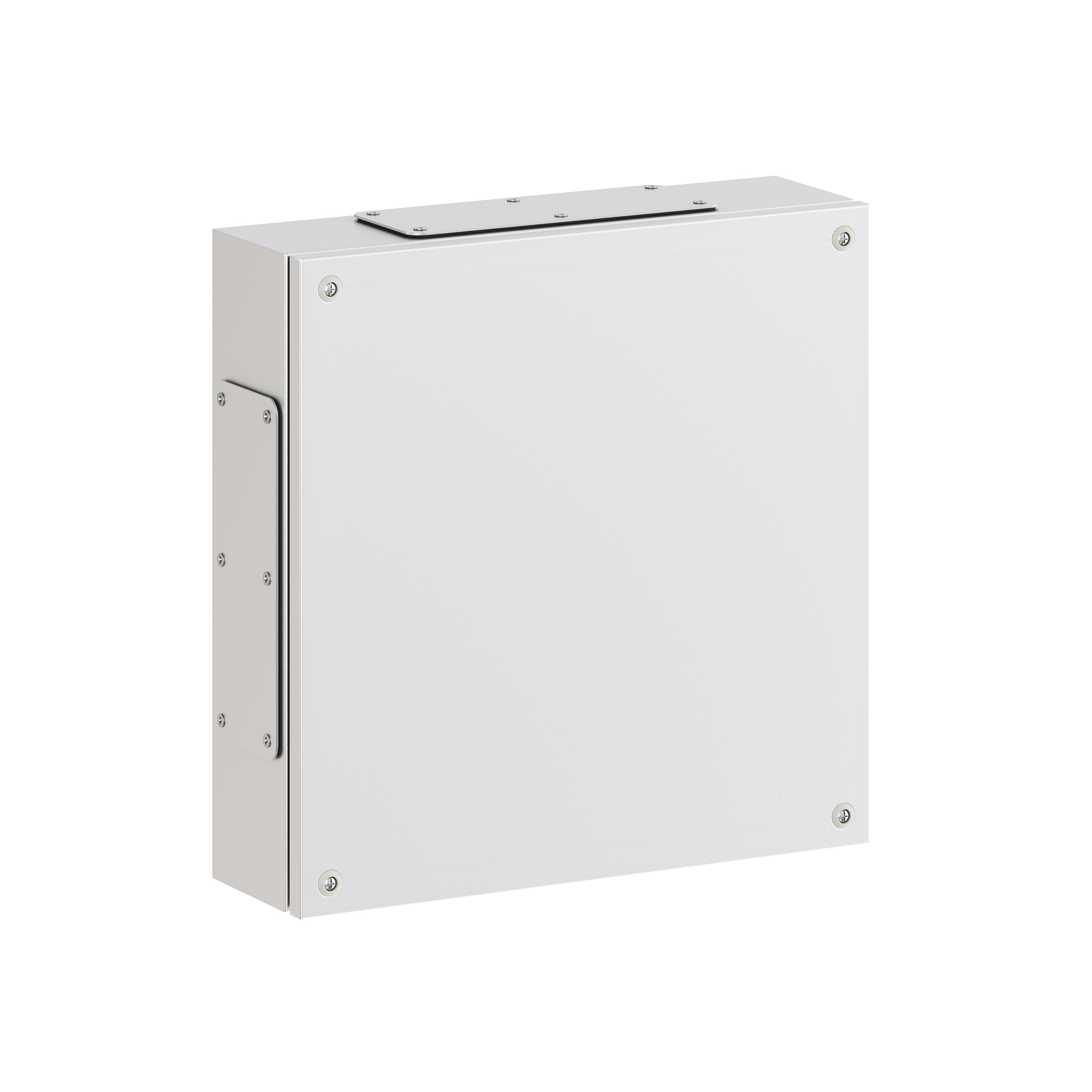 Е89. Корпус R5SDE4412F клеммный металлический SDE ВxШxГ 400x400x120 мм с фланцами,  (ДКС)