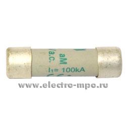А9625. Плавкая вставка CH10 2621001 2A 500В цилиндрическая 10,3х38мм аM 100кА (ETI Словения)