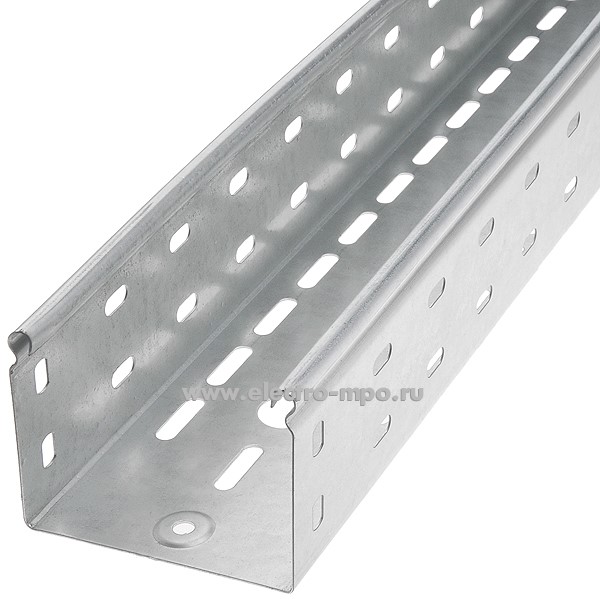 М94. Лоток 3530215 перфорированный 100х80 L=3000 толщ.1,5 мм (ДКС)