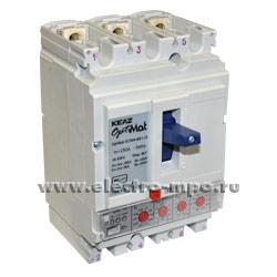 А1461. Автоматический выключатель OptiMat D250N-MR1-У3 250А/3п/ 400В 40кА 137335 (КЭАЗ)