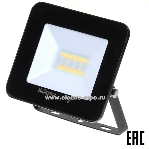 Ю8595. Прожектор 14559 NFL-20-RGBWWW-BL-WiFi-IP65-LED 220В 20Вт IP65 с управлением по Wi-Fi (Navigator)