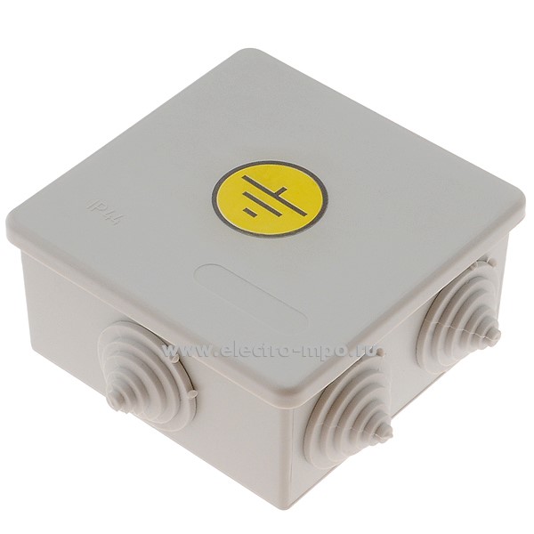 Э1023. Коробка уравнивания потенциалов Б0051416 KUPR-85-85-40 откр. устан. шина 8 зажимов 63А IP44 (ЭРА)