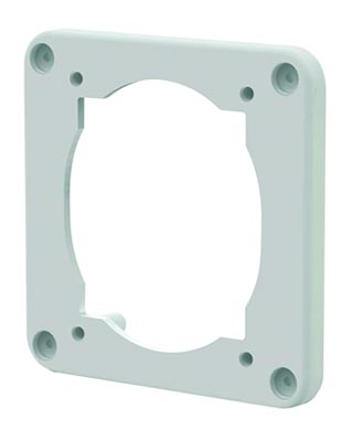 Р57. Адаптер-переходник DIS6540108 с фланца 84*106 на 75*75 (ДКС)