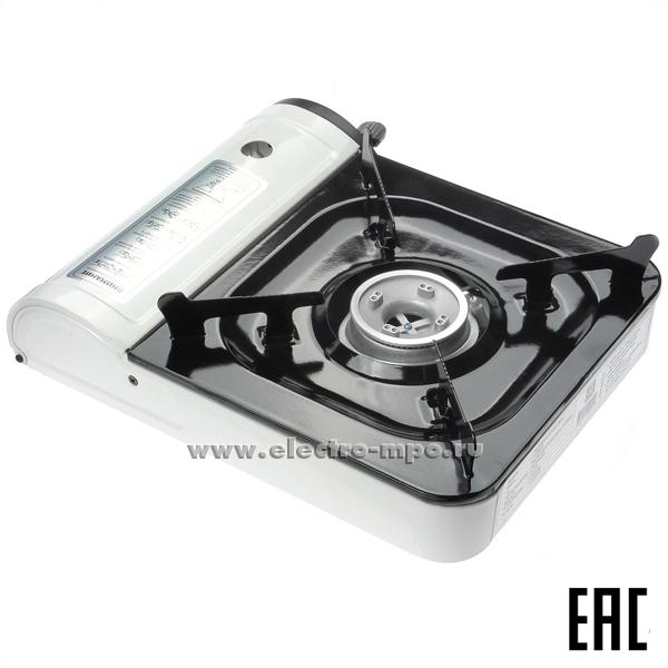 В1191. Плитка газовая TJ300G-B переносная под сменный цанговый баллон TJ220BC, TJ520PBC (TurboJet)