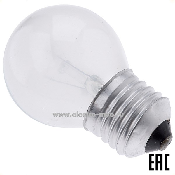 Л6453. Лампа 60Вт Favor ДШМТ-60Вт Е27 накаливания "шарик" матовая (КЭЛЗ)