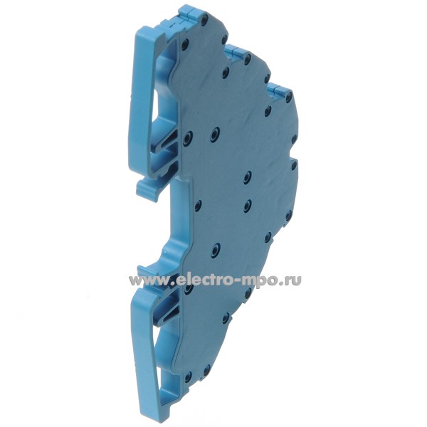 Клемма OPK-3K 1020158/1855 трехуровневая пружинная синяя 2,5мм2 24А ...