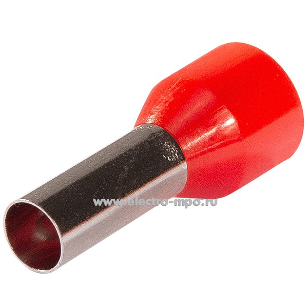 Г39. Наконечник 103207 НШВИ 10-12 втулочный изолированный серия ЕВРО (КВТ)