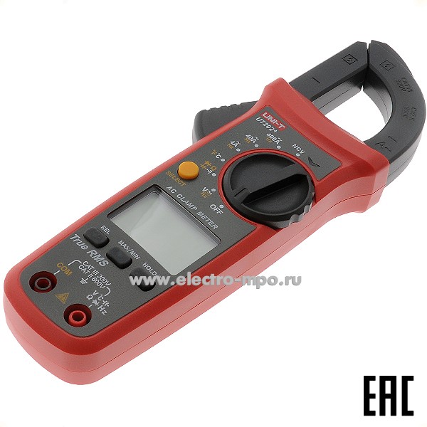 И4849. Клещи 13-1062 UT202A+ / UT202+ токоизмерительные цифровые (UNI-T)