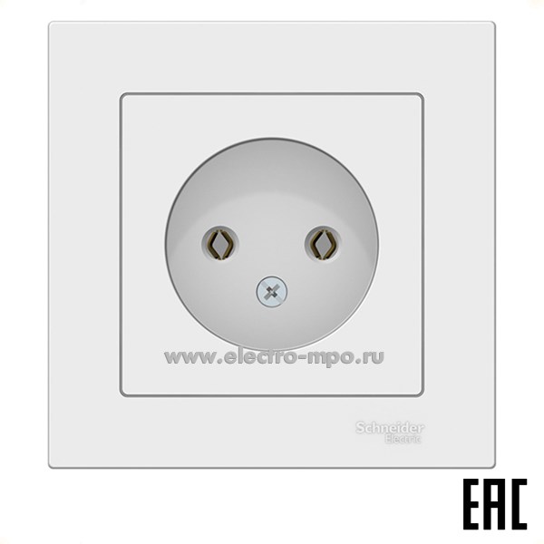 Ю3302. Розетка AtlasDesign ATN001340 с/п лотос (Systeme Electric)