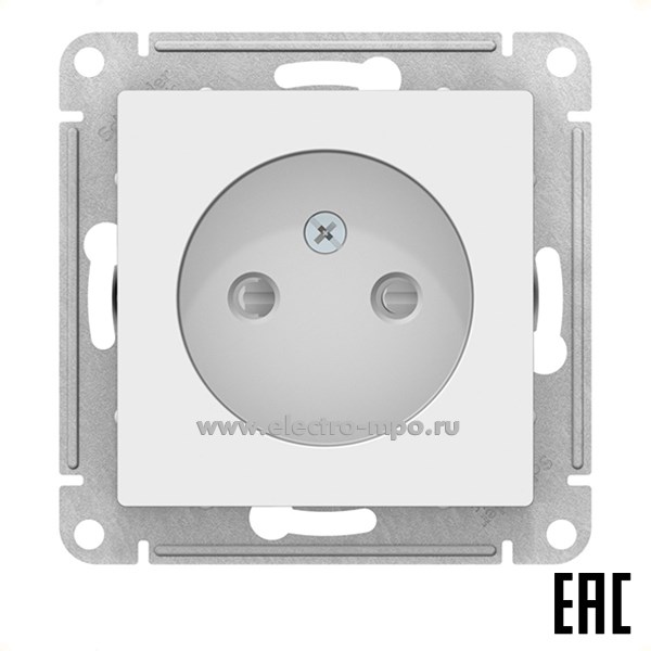 Ю3331. Механизм AtlasDesign ATN001349 розетки со шторками с/п лотос (Systeme Electric)