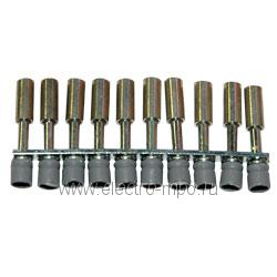 Б7518. Блок перемычек BJMI5D 1SNA176740R1100 винтовых 10 полюсов 24А для двухур. клемм МА2,5/5.D2 (TE/АВВ)