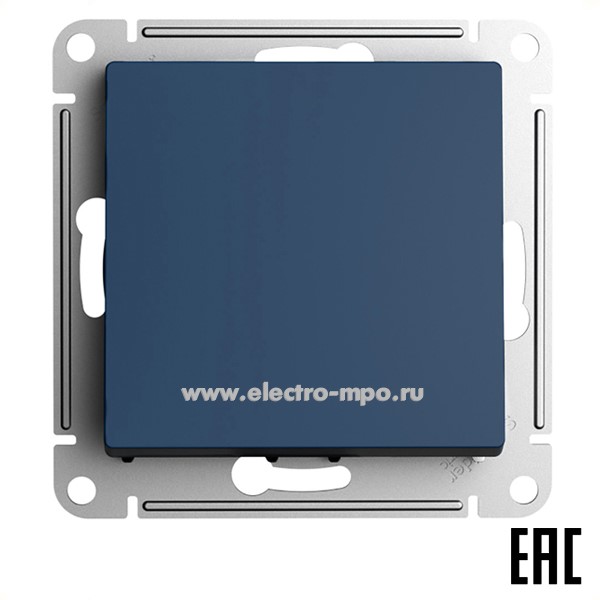 Ю5065. Механизм AtlasDesign ATN001171 переключателя 1кл. перекрестный с/п аквамарин (Systeme Electric)