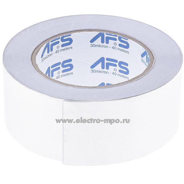 Н9391. Лента Alutape изолирующая алюминиевая для гибких воздуховодов 50ммх40м (AFS Турция)