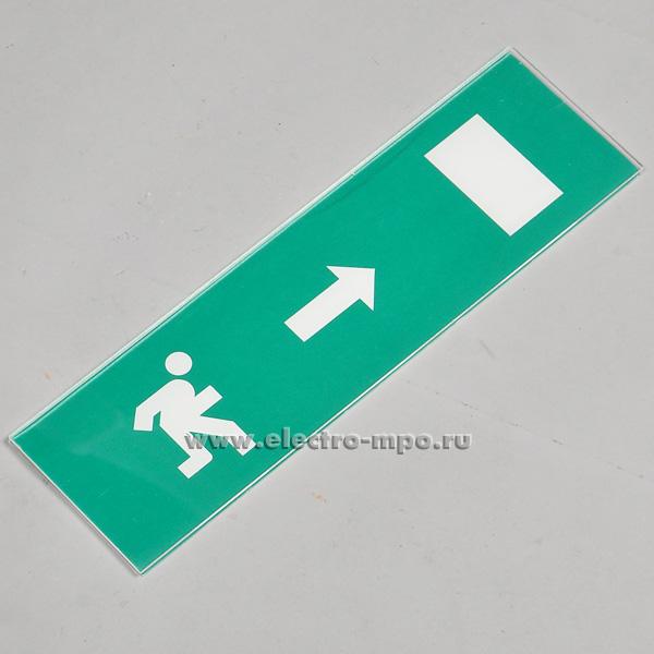 22548.С2548 Пластина "Человек вправо в дверь" 270х80мм для оповещателя "Молния" (Элтех-сервис Омск)