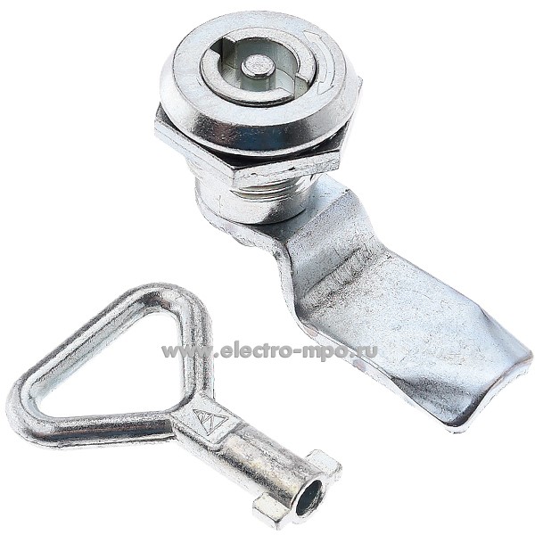 Б2852. Замок ЗЧВ.М2051066КМ TRZ0059 H=28мм под спец. ключ с металлическим ключом IP65 (Тризам)