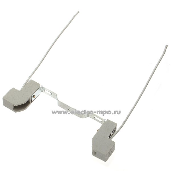 Р1175. Патрон 22318 R7s LH40 для ламп КГ длиной 118мм керамический (Feron)